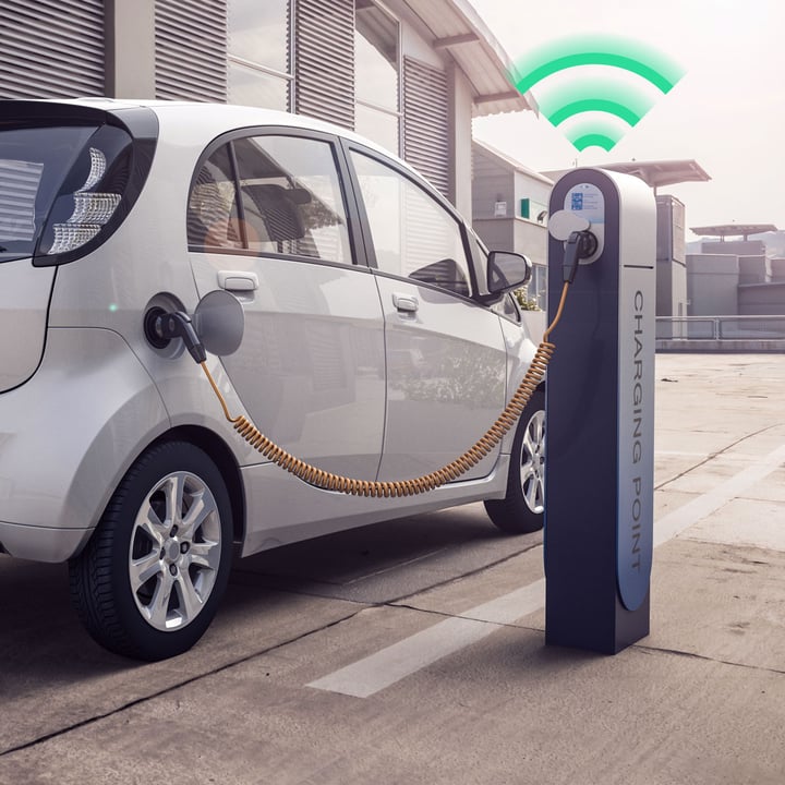 Smart EV charging enabled by Com4 IoT technology