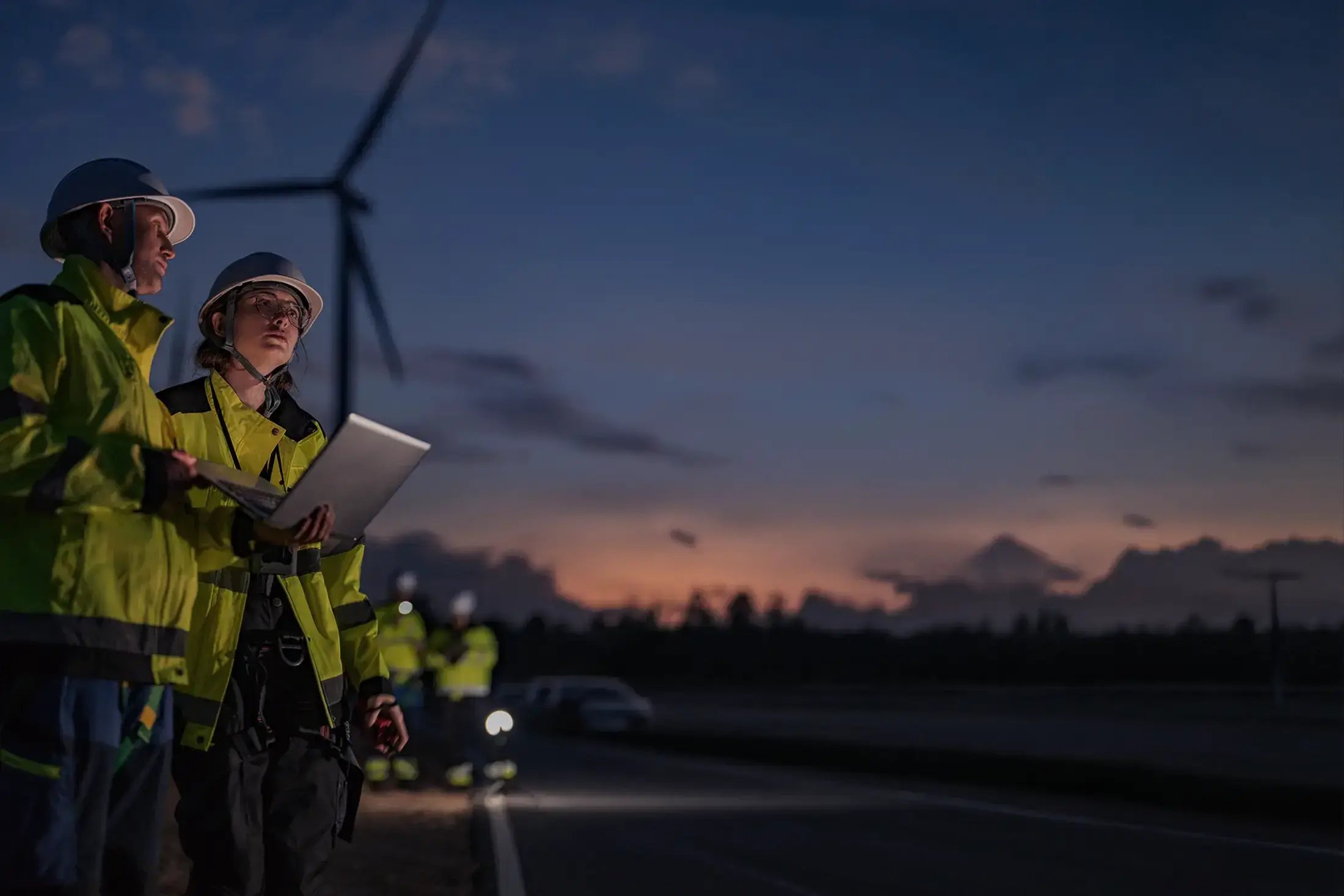 Energy and utilities infrastructure with IoT connectivity overlay