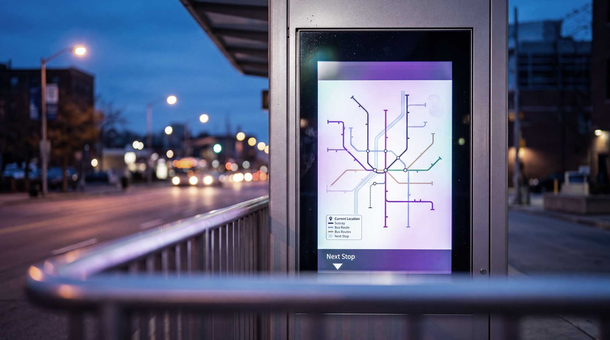 Metro-digital-screen