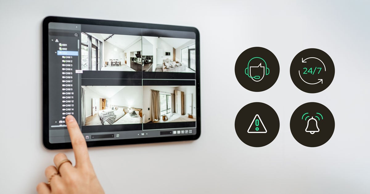 Smart home insurance with IoT sensors such as fire alarms and smoke detectors sending real-time alerts to prevent damage and reduce risks.