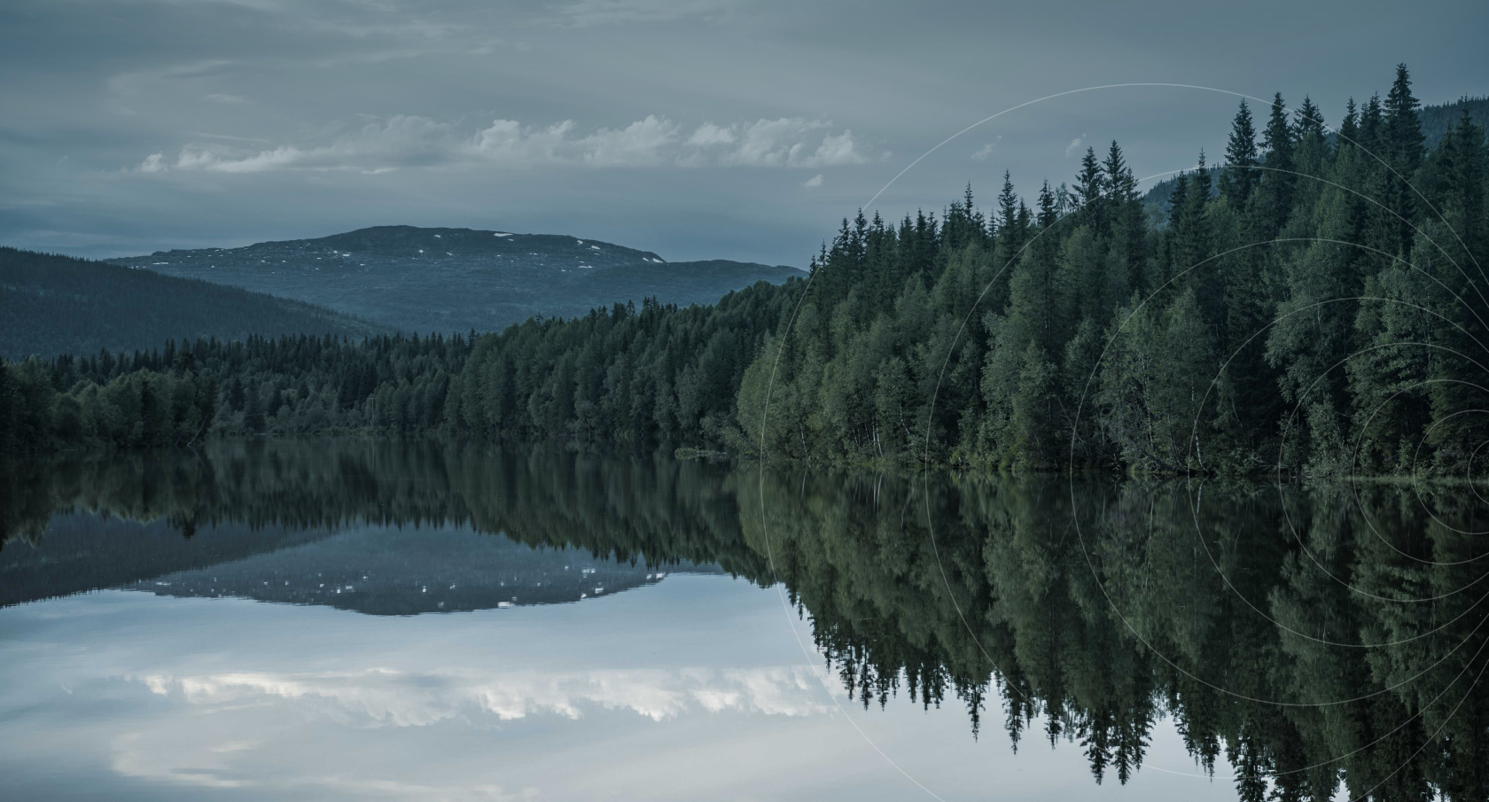 Lake scene