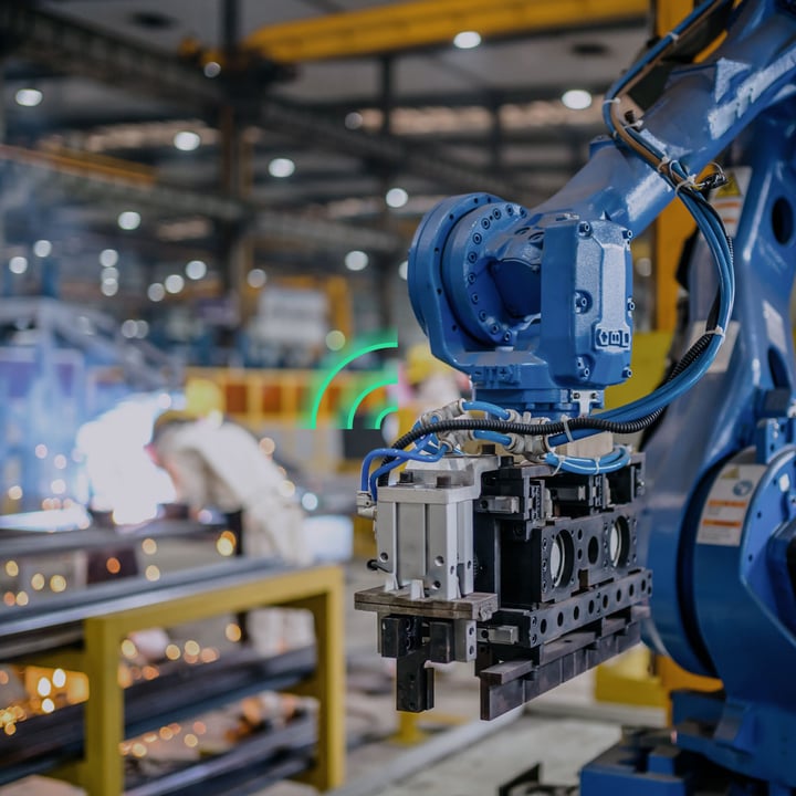 IoT-connected robot powering industrial automation